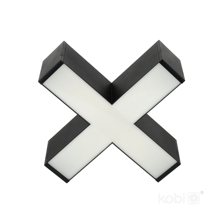 Łącznik X do LED KOLINE K2 czarny Kobi Pro