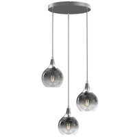 Lampa wisząca MONTE SILVER 3xE27