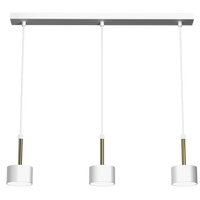 Milagro - Lampa wisząca ARENA WHITE/GOLD 3xGX53