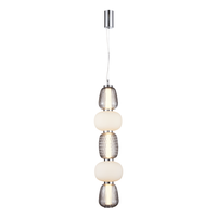 Milagro - Lampa wisząca CARO SMOKED 40W LED