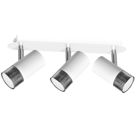 Milagro - Lampa sufitowa DANI WHITE/CHROME 3xGU10