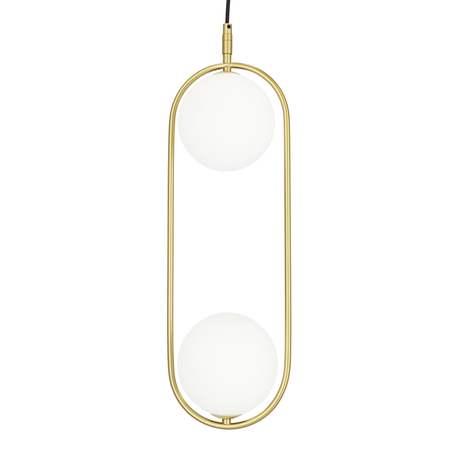 CORDEL LAMPA WISZĄCA 2X28W G9 MOSIĄDZ