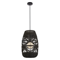 Milagro - Lampa wisząca ARONA BLACK 1xG9 fi 250