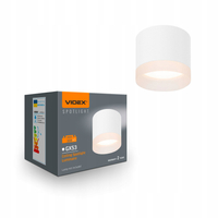 Oprawa Sufitowa Punktowa Reflektor VIDEX do żarówki GX53 VL-SPF25A-W Biały