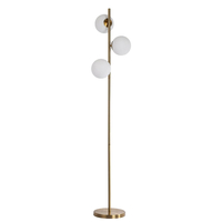 Lampa podłogowa Dorado złota 3xE14