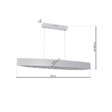 Milagro - LAMPA WISZĄCA BOCCA 24W LED