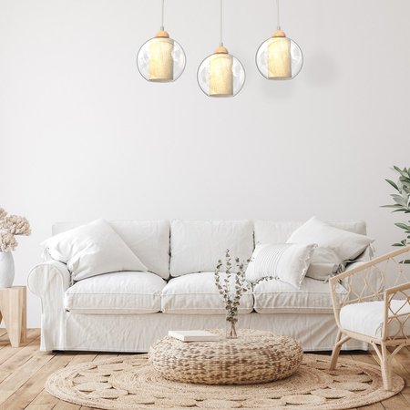 Milagro - Lampa wisząca TELA 3xE27
