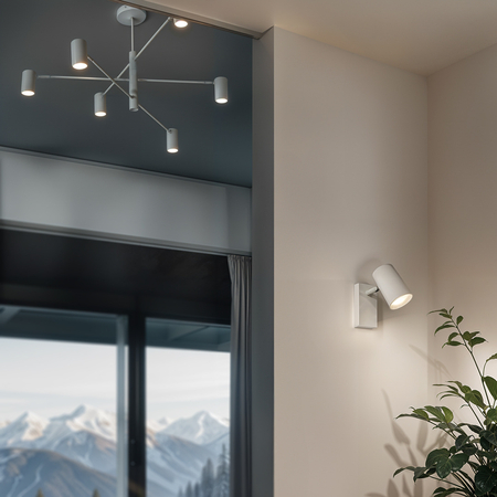 Lampa 6 x spot GU10 DD-40 biała SIENA
