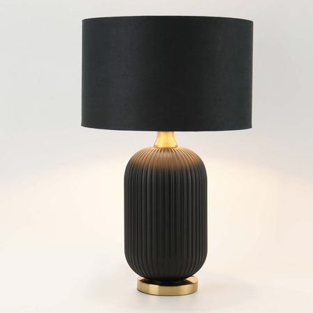 Lampa stołowa Tamiza 65 cm czarna 1xE27