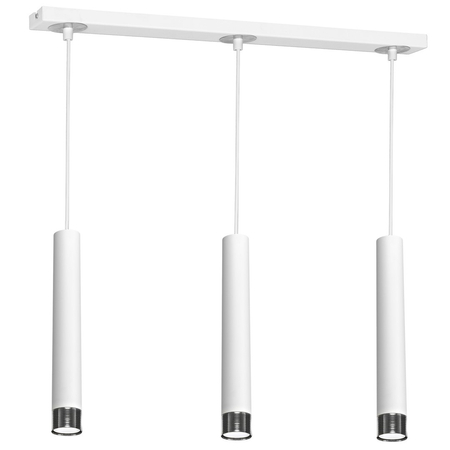 Milagro - Lampa wisząca DANI WHITE/CHROME 3xGU10