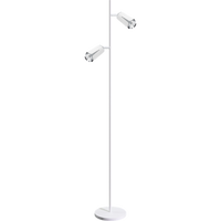 Milagro - FLOWER WHITE CHROME LAMPA PODŁOGOWA 2xGU10