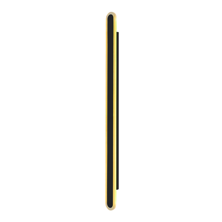 STICK lampa ścienna zewnetrzna L-120 czarny 36W  klosz opal IP65