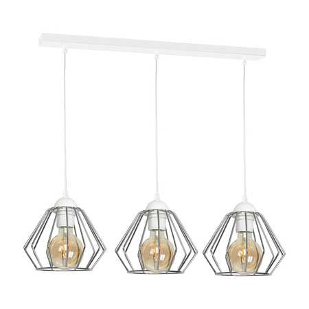 Milagro - Lampa wisząca NORMAN WHITE 3xE27