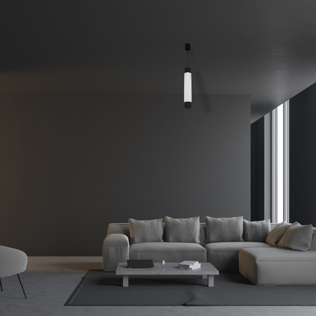 Milagro - Lampa wisząca MARBLE WHITE/BLACK 1xGU10