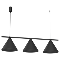 Milagro - Lampa wisząca CAPITAL CZARNY 3XGX53