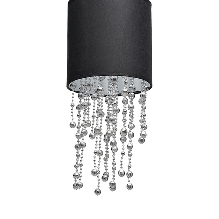 Milagro - Lampa wisząca ALMERIA BLACK/CHROME 1xE27