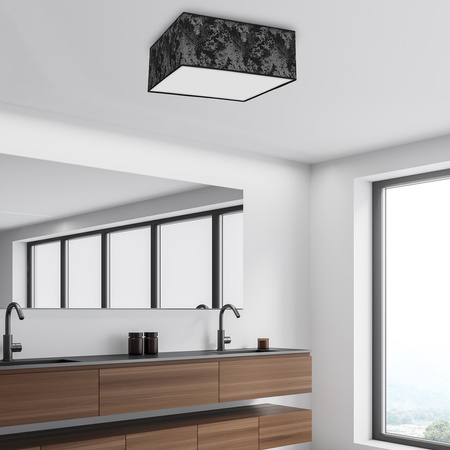 Milagro - Lampa Sufitowa SATINO SILVER 3xE27 50cm