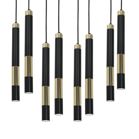Milagro - Lampa sufitowa DALLAS GOLD 8x miniGU10