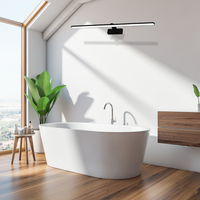Milagro - Kinkiet SPLASH BLACK 100cm 21W LED