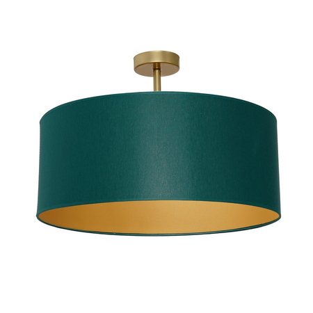 Milagro - Lampa sufitowa BEN GREEN/GOLD 3xE27
