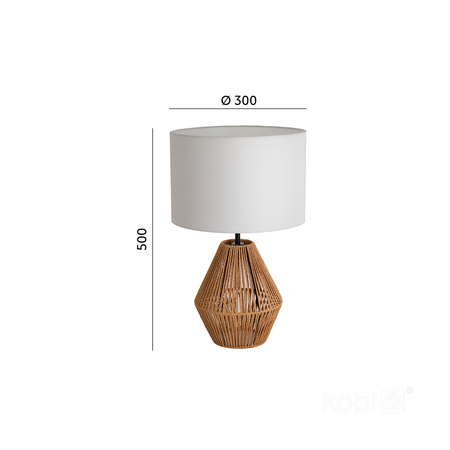 Lampka biurkowa BOHO SIBU ST 1xE27 Kobi Design