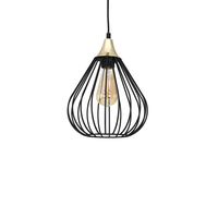 Milagro - Lampa wisząca KANE BLACK 3xE27