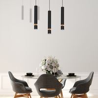 Milagro - Lampa wisząca JOKER BLACK/WOOD 3xGU10