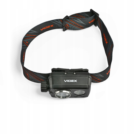 Latarka Czołowa Videx LED Akumulatorowa Czołówka 600 Lumenów USB C 5000K VLF-H189
