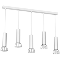 Milagro - Lampa Wisząca DANTE SILVER 5x mini GU10