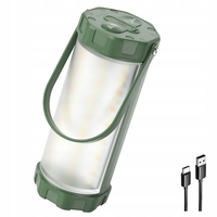 Lampa LED Kempingowa Akumulator Ładowanie USB C Wodoodporna IP68 1200 Lumen