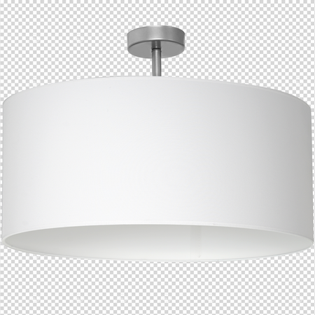 Milagro - Lampa podsufitowa CASINO WHITE/CHROME 1xE27