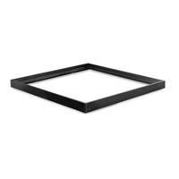 Ramka do panelu LED natynkowa czarna 60x60 click VL-PFS-B