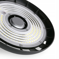 Lampa LED High Bay Oświetlenie Przemysłowe 100W IP65 18000 Lumenów Czarna