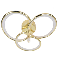 Azina 3 Plafon złota LED