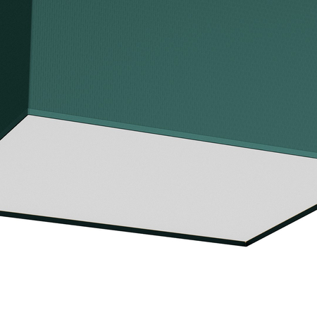 Milagro - Lampa sufitowa VERDE GREEN kwadrat 2xE27