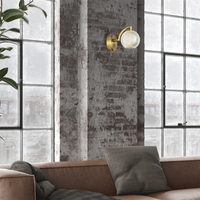 Diamond kinkiet złoty