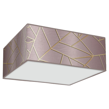 Milagro - Lampa sufitowa ZIGGY PINK Gold/Pink 3xE27