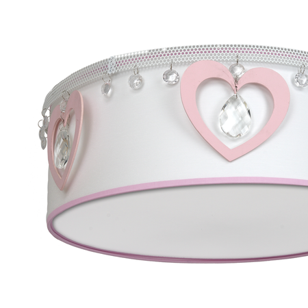 Milagro - Lampa sufitowa HEART 2xE27
