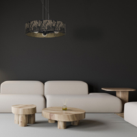 Milagro - Lampa Wisząca SATINO GOLD 3xE27
