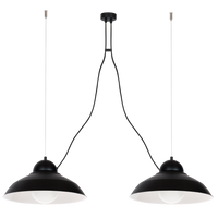 Milagro - Lampa wisząca GUSTAV BLACK 2xE27