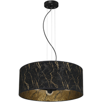 Milagro - Lampa wisząca SENSO Black/Gold 3xE27