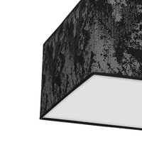 Milagro - Lampa Sufitowa SATINO SILVER 2xE27