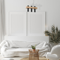 Milagro - Lampa wisząca WEST BLACK 3xGU10