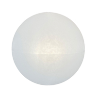 Lampa ogrodowa Gaja 40 cm biała 1xE27