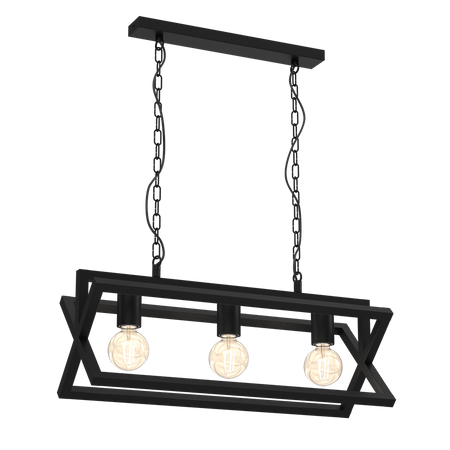 Milagro - Lampa wisząca ARNOLD 3xE27