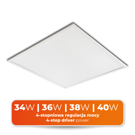 Panel LED ORIO 60X60 40W 60x60 4000K Kobi Pro