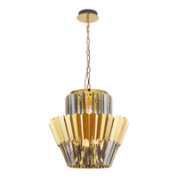 Milagro - Żyrandol DONNA GOLD 9xE14