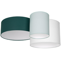 Milagro - Lampa sufitowa STAN GREEN 3xE27