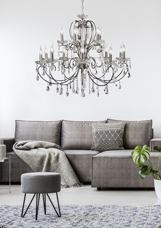 AURORA LAMPA WISZĄCA 10+5 *40W E14  CHROM