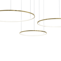 Lampa wisząca Saturno Gold 100W LED